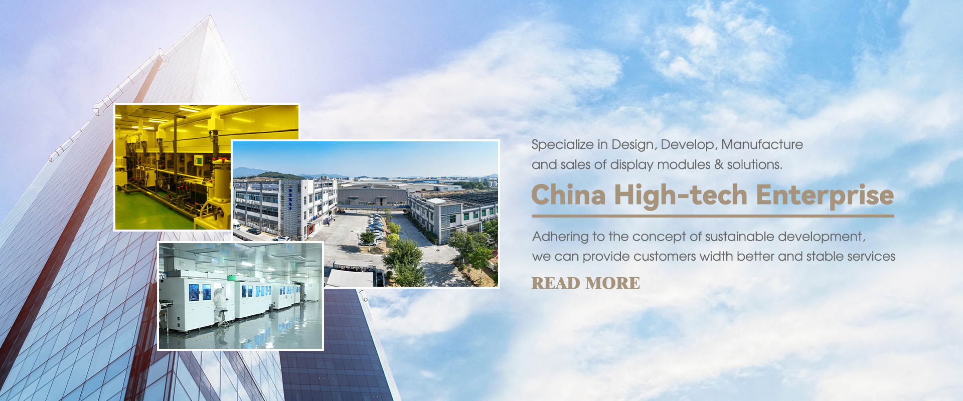 Fornecedor de display TFT na China