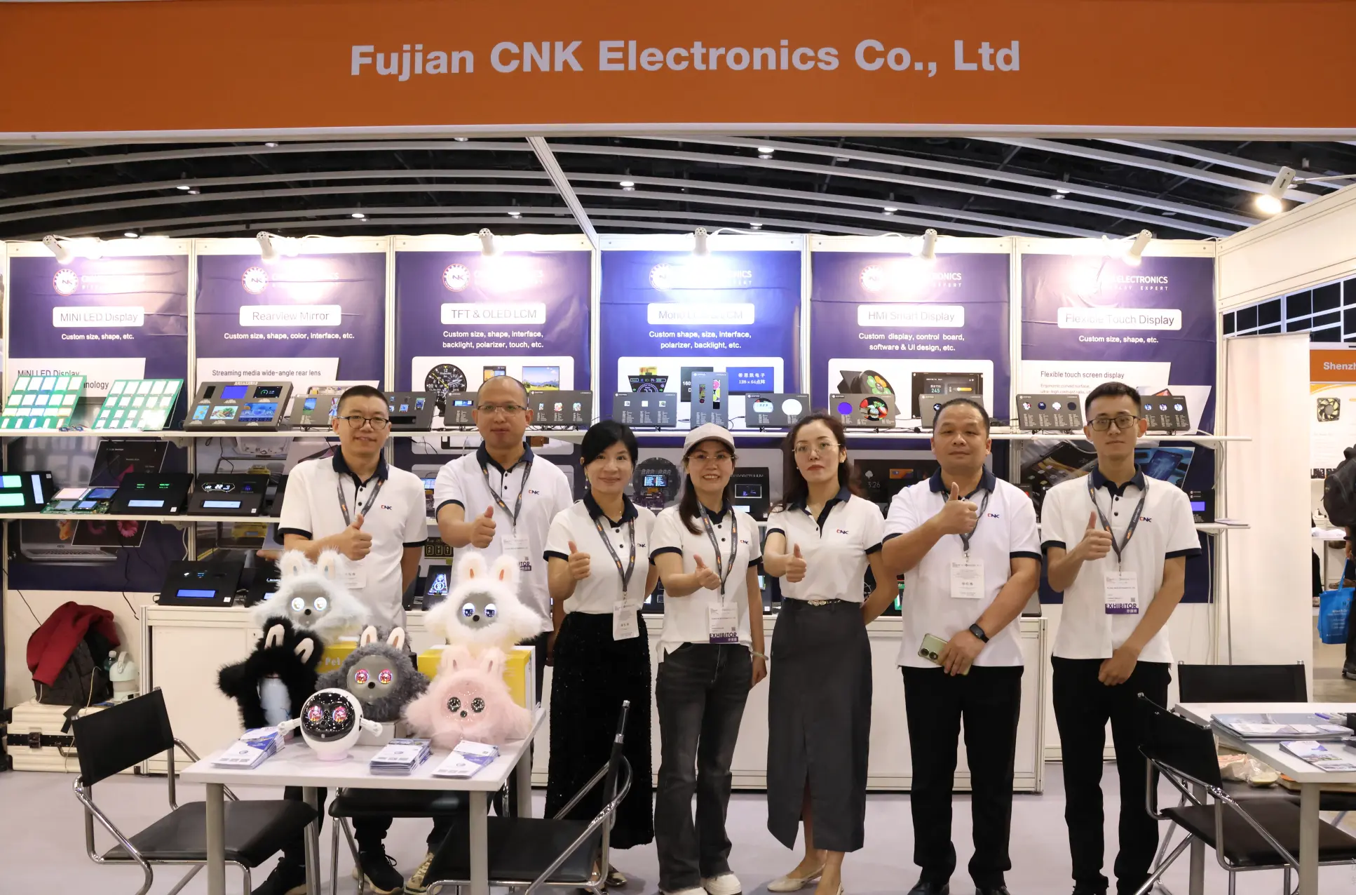 CNK Electronics apresentada com sucesso na exposição internacional de componentes eletrônicos e tecnologia de produção