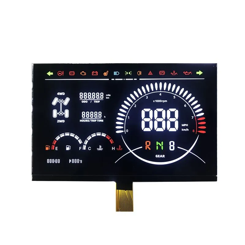Módulo de exibição LCD segmento